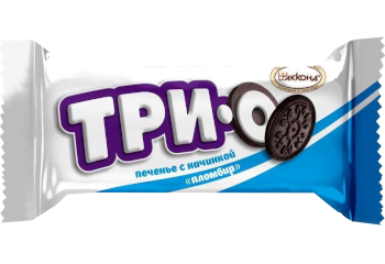 Печенье ТРИО какао с нач.пломбир